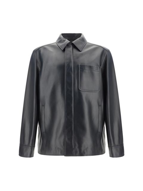 Loewe Loewe Men Leather Shirt