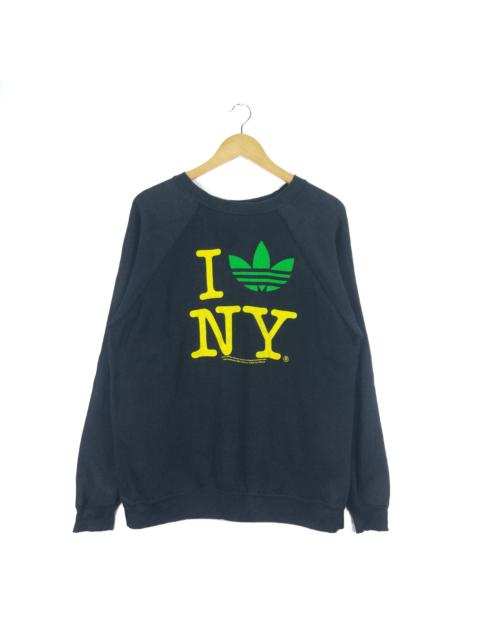 adidas Adidas x Hanes I Love NY Big Logo Crewneck Pullover Jumper Sweatshirt