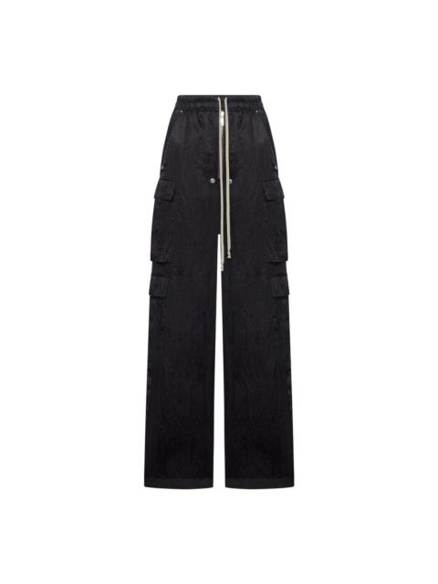 Rick Owens RICK OWENS Temple Black Cargobelas Pants New & Authentic (Wo