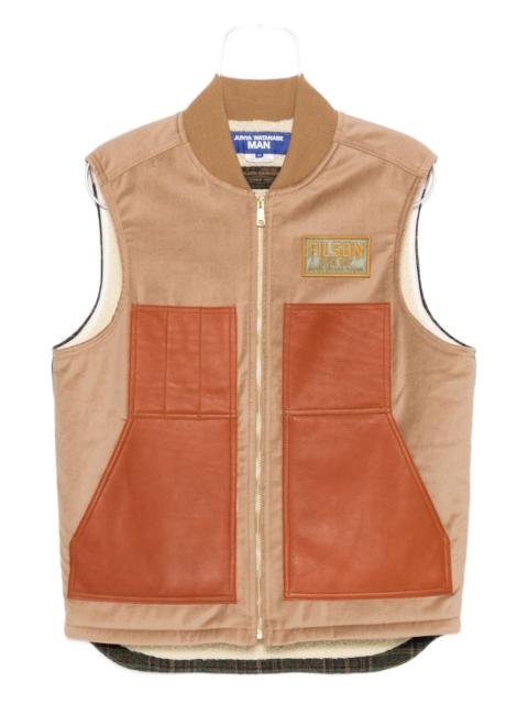 Junya Watanabe MAN Junya Watanabe Men Leather Panels Vest