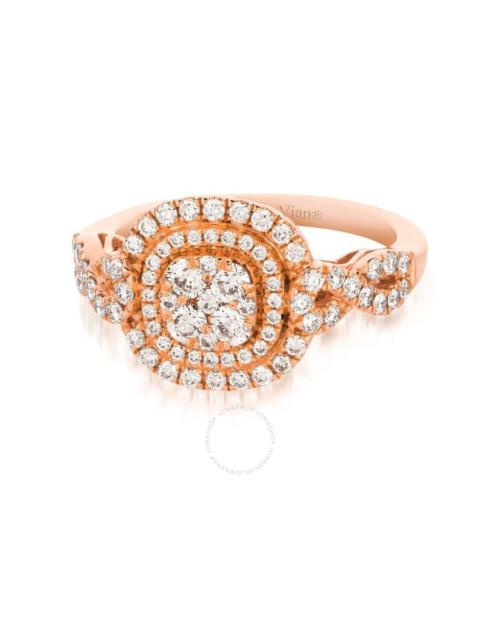 Other Designers Le Vian  Ladies Strawberry and Vanilla Ring in 14K Strawberry Gold