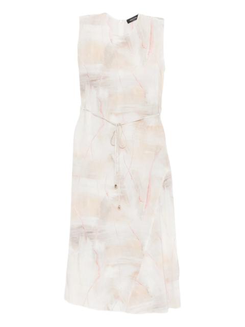 FABIANA FILIPPI Fabiana Filippi Abstract-print Sleeveless Dress