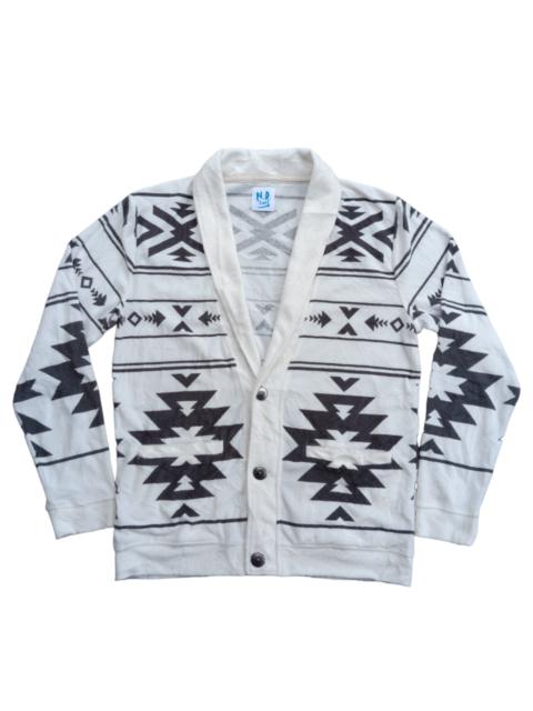 Other Designers Vintage N.D surf navajo velvet cardigan
