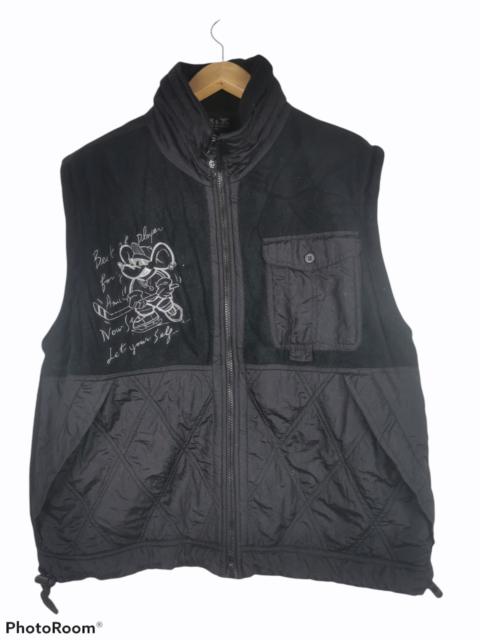 Other Designers Cartoon Network - Vintage M&X Black Brothers Fleece Vest