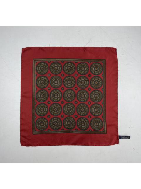 Other Designers Vintage - vintage burberry silk handkerchief pocket square