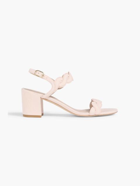 Stuart Weitzman Twistie suede sandals