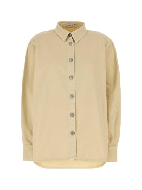 MAGDA BUTRYM Magda Butrym Women Cream Denim Oversize Sweatshirt