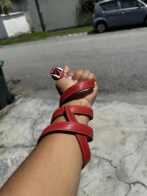 Prada Vintage prada leather belt