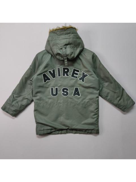 Other Designers Vintage - Vintage‼️ Avirex USA Spec Mic-J-6279 (USAF) Big Logo Jacket
