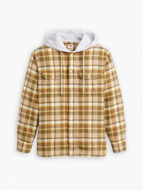 HOODED CLASSIC WORKER SHIRT