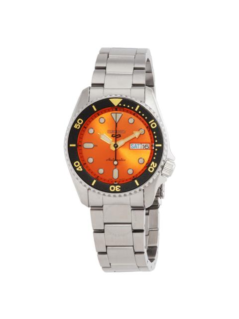 Other Designers Seiko 5 Automatic Orange Dial Men's Watch SRPK35K1