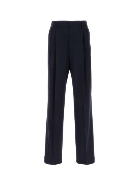 Dries Van Noten Dries Van Noten Men Navy Blue Wool Panrom Pant