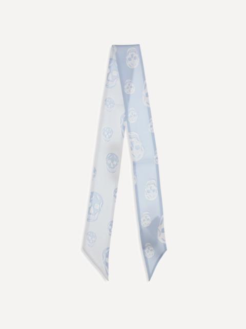 Alexander McQueen Skull Ribbon Scarf