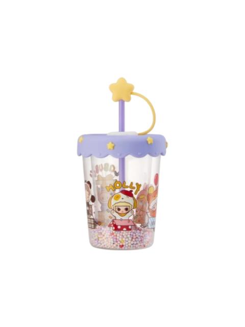POP MART Pop Mart Pop Bean Pajama Party Double Layered Shaking Straw Cup