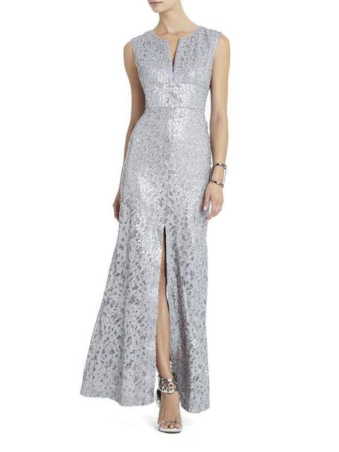 Other Designers Grey Cain Sequin Appliqué Dress