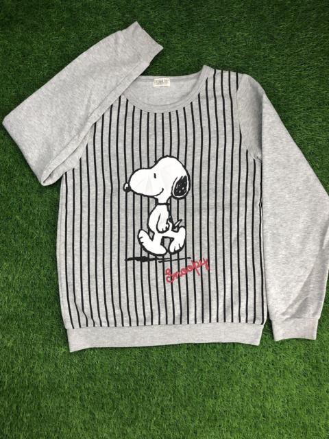 Other Designers Peanuts × Vintage - Peanuts Snoopy sweatshirt big Logo