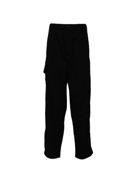 pockets tapered trousers