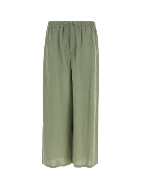Loewe Loewe Paula's Ibiza Men Green Viscose Blend Paula S Ibiza Wide-Leg Pant