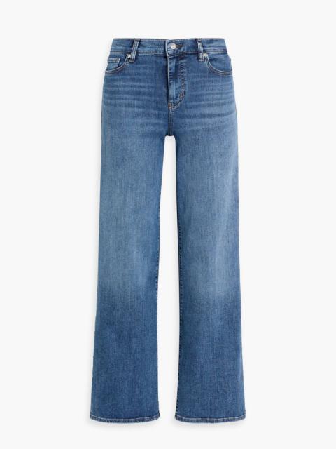 FRAME Le Slim Palazzo high-rise wide-leg jeans