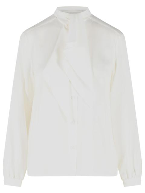 Max Mara Max Mara 'Leccio' White Silk Shirt Women
