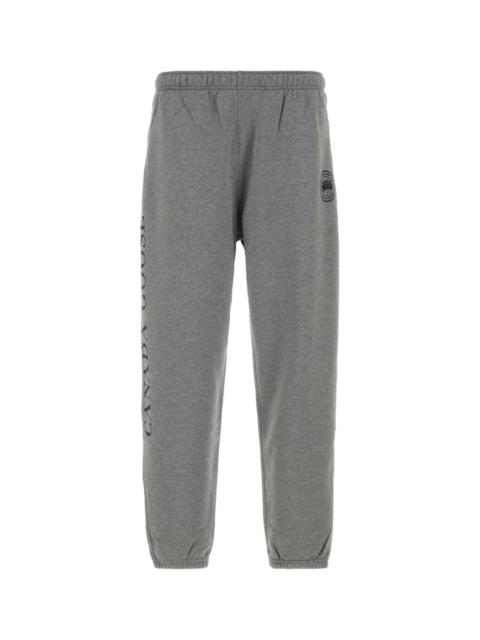 Canada Goose Canada Goose Men Grey Cotton Rove Joggers