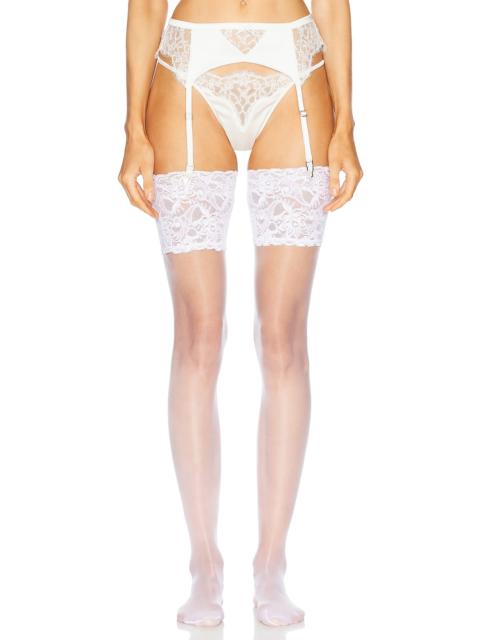 Fleur du Mal X Galia Lahav Beaded Iris Lace Garter