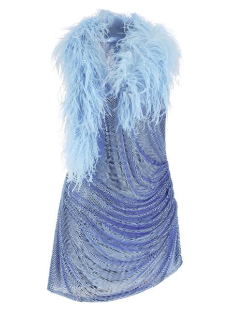 GIUSEPPE DI MORABITO Giuseppe Di Morabito Women Dress With Removable Crystals And Feathers