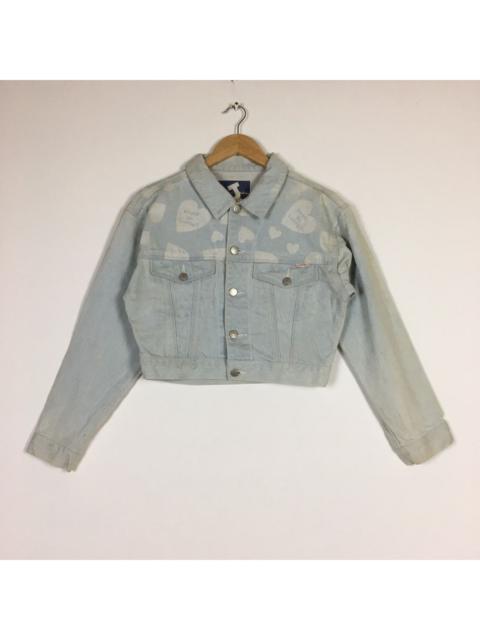 Other Designers Vintage Johnie Collection Crop Denim