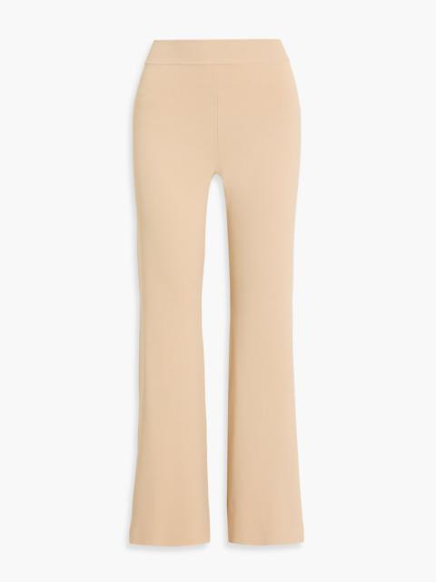 Stella McCartney Stretch-knit flared pants