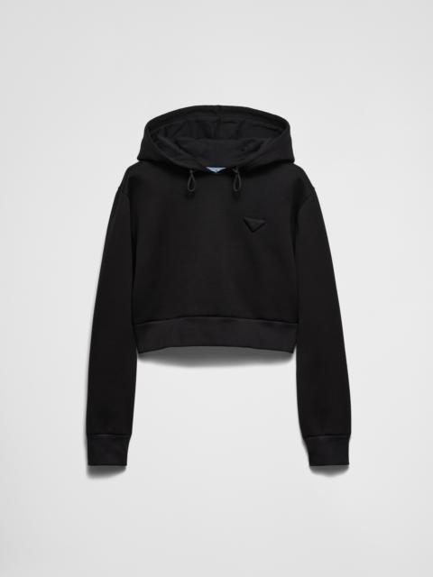 Cropped hoodie