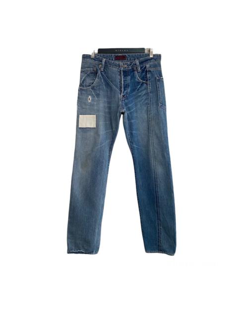 Other Designers Johnbull Kojima Assymetrical Denim Selvedge Jeans