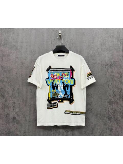 Louis Vuitton Louis Vuitton Lv Jazz Logo Casual Short-Sleeve T-Shirt