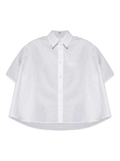 Loewe Loewe Women Cotton Trapeze Shirt