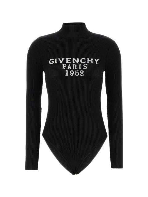 Givenchy Black Polyester Bodysuit