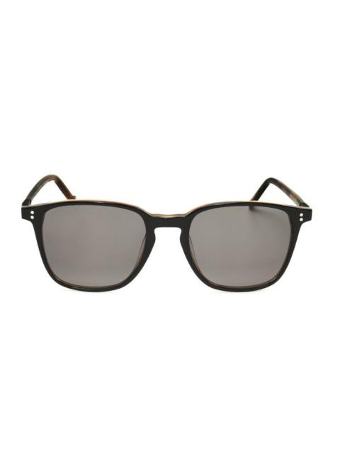 Other Designers Hackett Men's Black Rectangular Sunglasses HEBS267-039-1