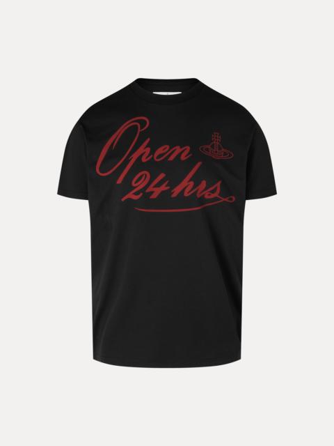 Vivienne Westwood OPEN 24 HOURS CLASSIC T-SHIRT