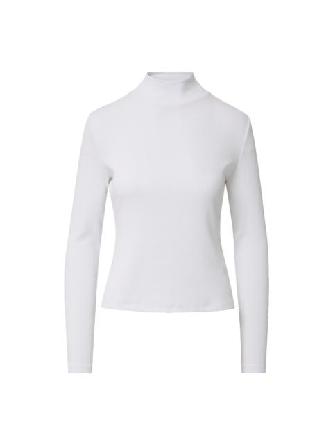 VERONICA BEARD NATE MOCK-NECK TOP