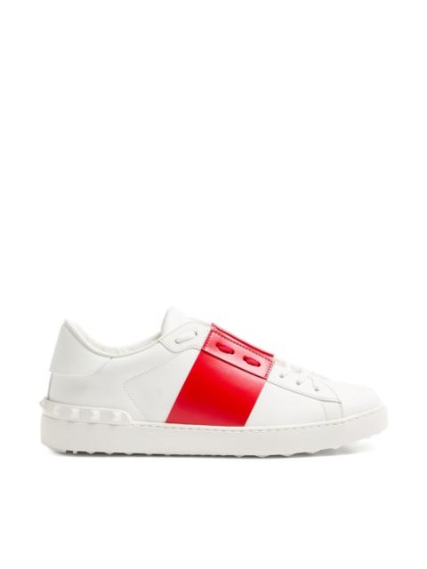 Valentino Open leather sneakers