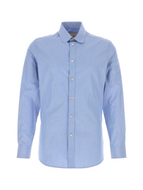 Valentino Embroidered Poplin Shirt