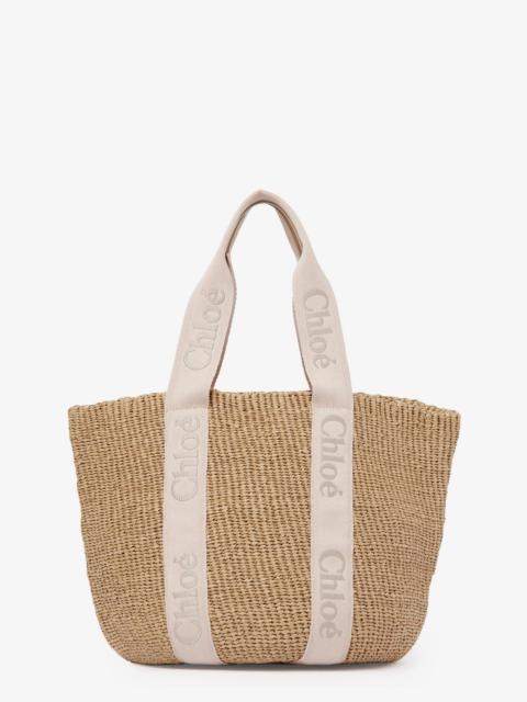 Chloé Chloe' Woody Raffia Shoulder Bag