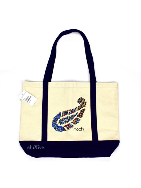 Noah Noah Paisley Logo Embroidered Tote Bag DS