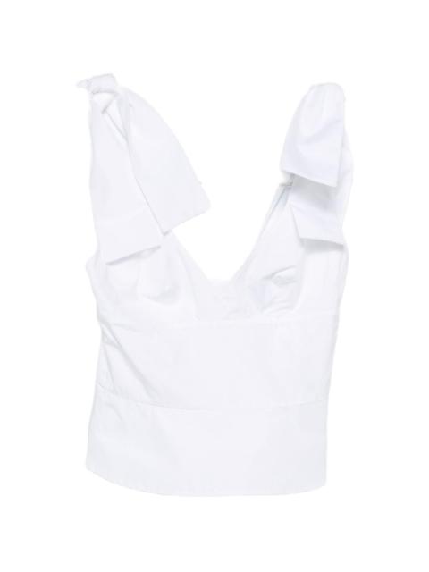 CELINE Celine Women Cotton Bustier Top