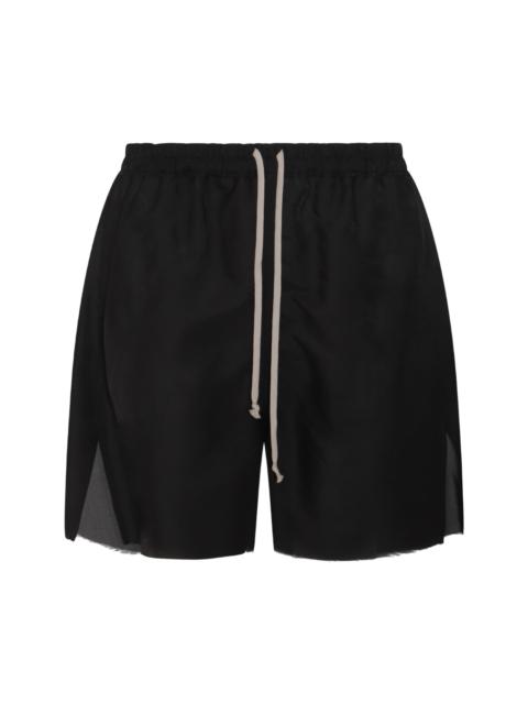 Black Silk Shorts