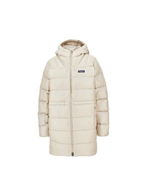 Patagonia Patagonia Fitz Roy Long Down Jacket Beige Women