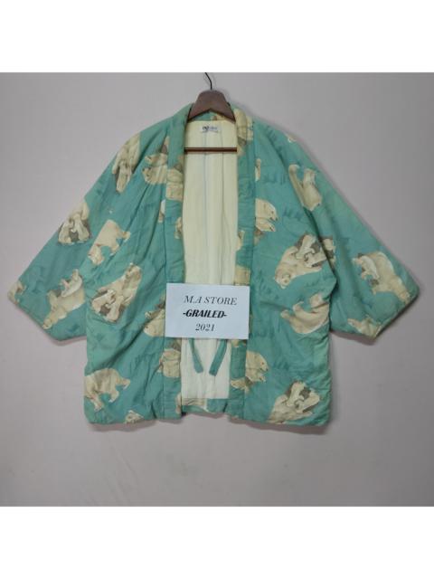Other Designers Habitat - Vintage Cecilene Kimono Puffer Hunten Fullprint Habitat