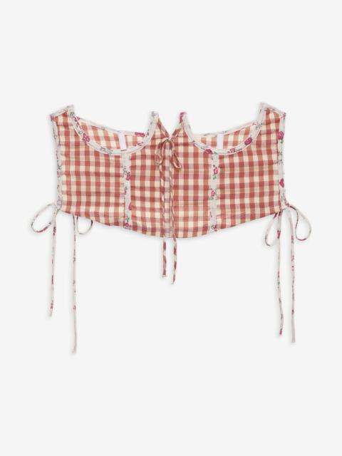 For Love & Lemons Georgia Corset Slip Dress