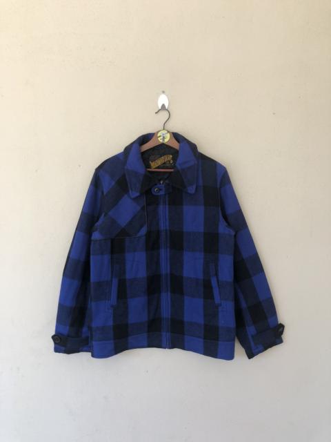 Other Designers Vintage - United Sports of America Tartan Flannel Jacket