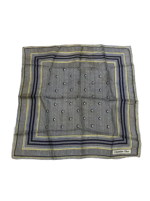 Vintage Christian Dior silk handkerchief