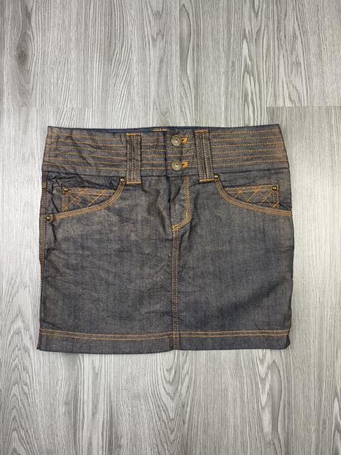 Other Designers Japanese Brand - Amazing forms Fragile japan mini denim skirt