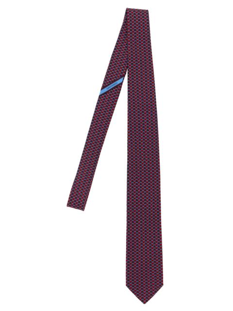 FERRAGAMO Ferragamo Men 'Gancini' Print Tie